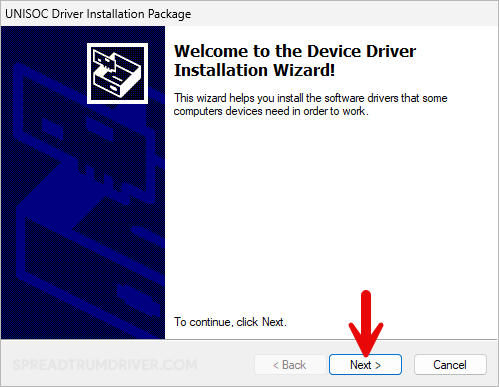 Spreadtrum Driver Setup